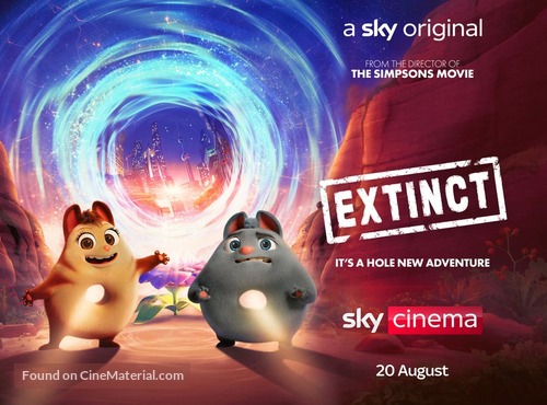 Extinct - British Movie Poster
