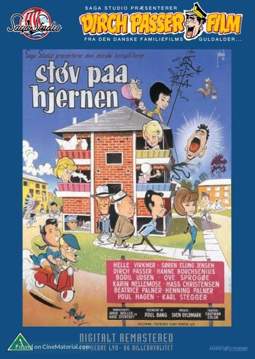 St&oslash;v p&aring; hjernen - Danish DVD movie cover