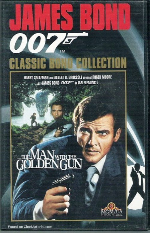 The Man With The Golden Gun - Belgian Movie Cover