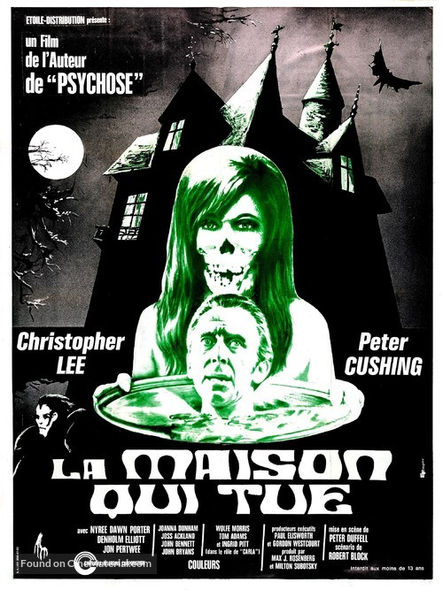 The House That Dripped Blood - French Movie Poster