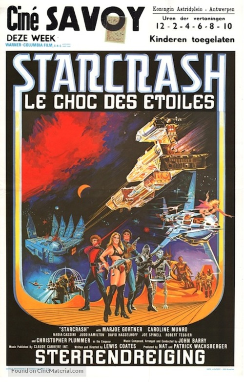 Starcrash - Belgian Movie Poster