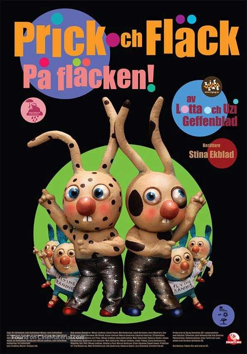 Prick och Fl&auml;ck p&aring; fl&auml;cken - Swedish Movie Poster