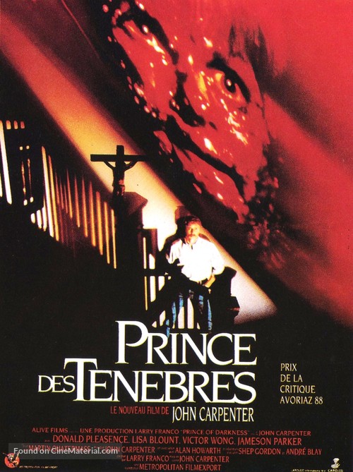 Prince of Darkness - French Movie Poster