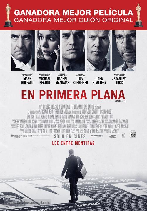 Spotlight - Mexican Movie Poster