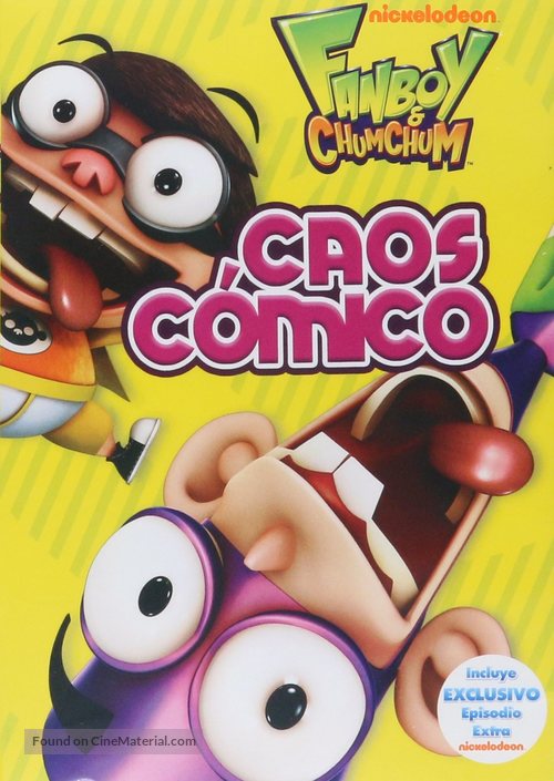&quot;Fanboy and Chum Chum&quot; - Mexican DVD movie cover