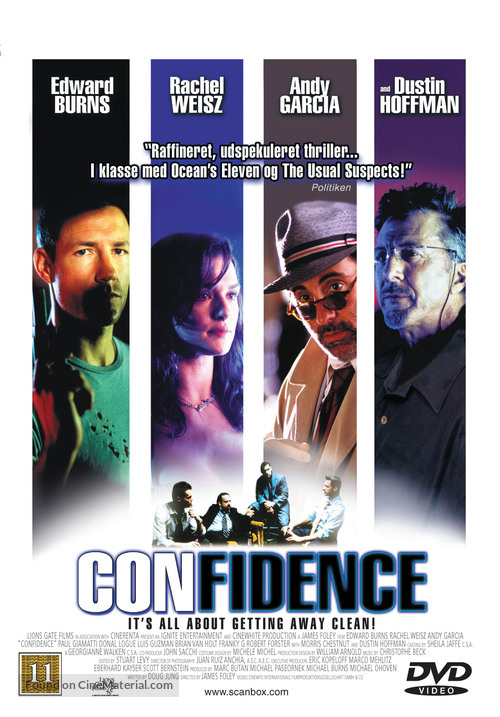 Confidence - Danish Movie Cover