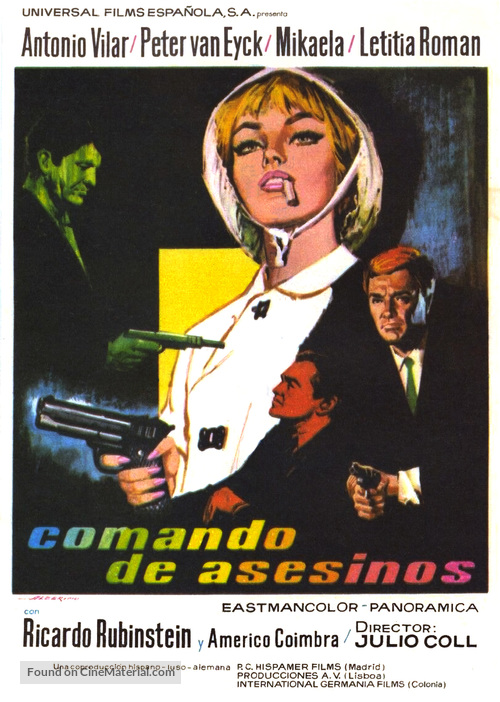 Comando de asesinos - Spanish Movie Poster
