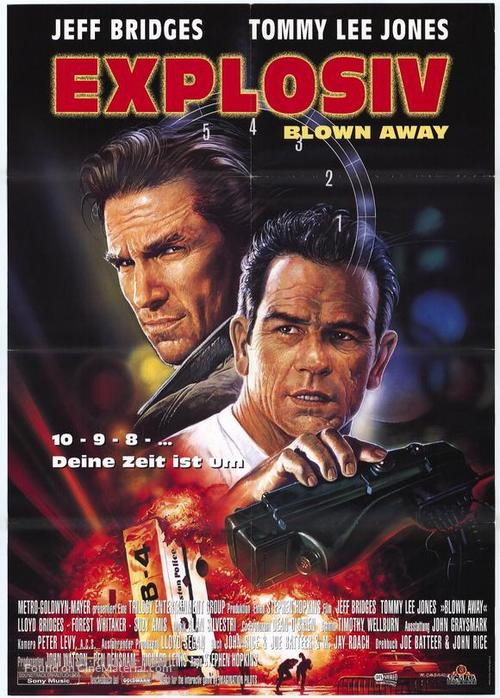 Blown Away - German Movie Poster