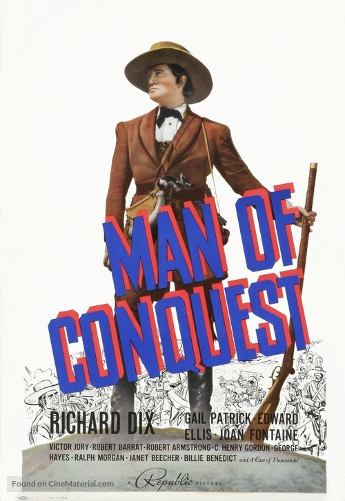 Man of Conquest - Movie Poster