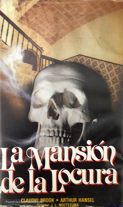 The Mansion of Madness - Spanish VHS movie cover