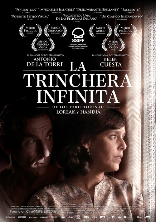 La trinchera infinita - Spanish Movie Poster