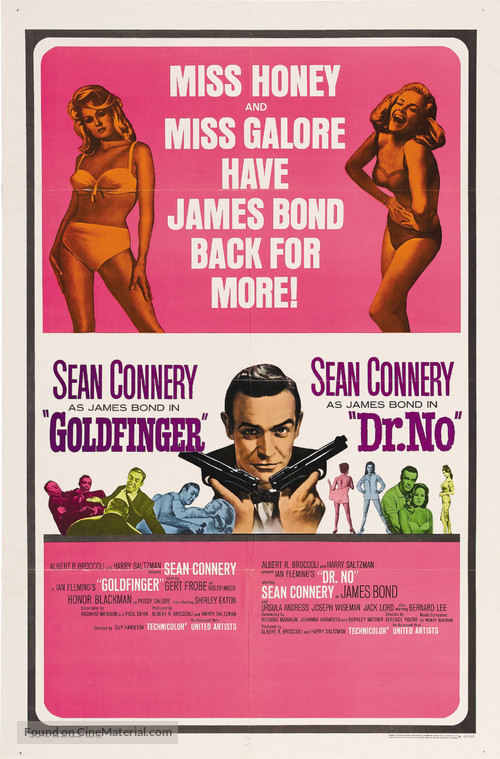 Dr. No - Combo movie poster