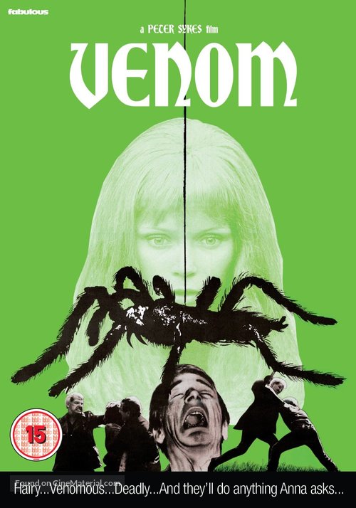 Venom - British DVD movie cover