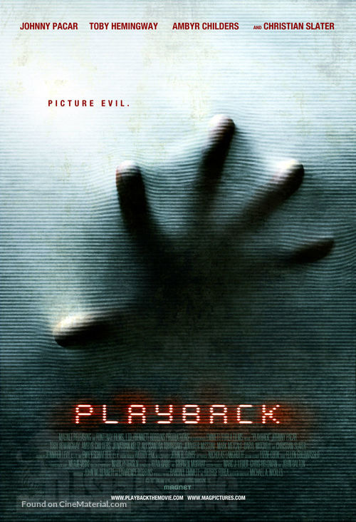 Playback - Movie Poster