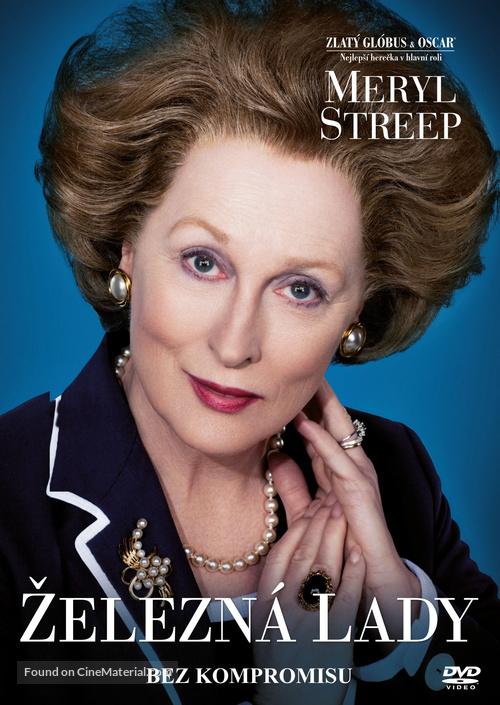 The Iron Lady - Czech DVD movie cover