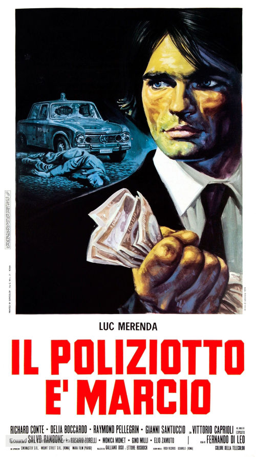 Il poliziotto &egrave; marcio - Italian Movie Poster