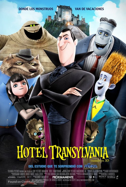 Hotel Transylvania - Mexican Movie Poster