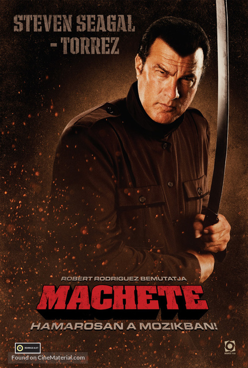 Machete - Hungarian Movie Poster