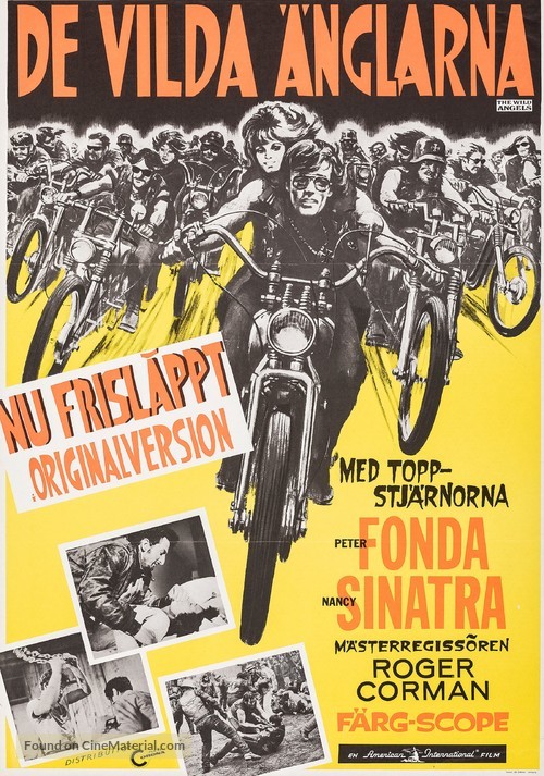 The Wild Angels - Swedish Movie Poster