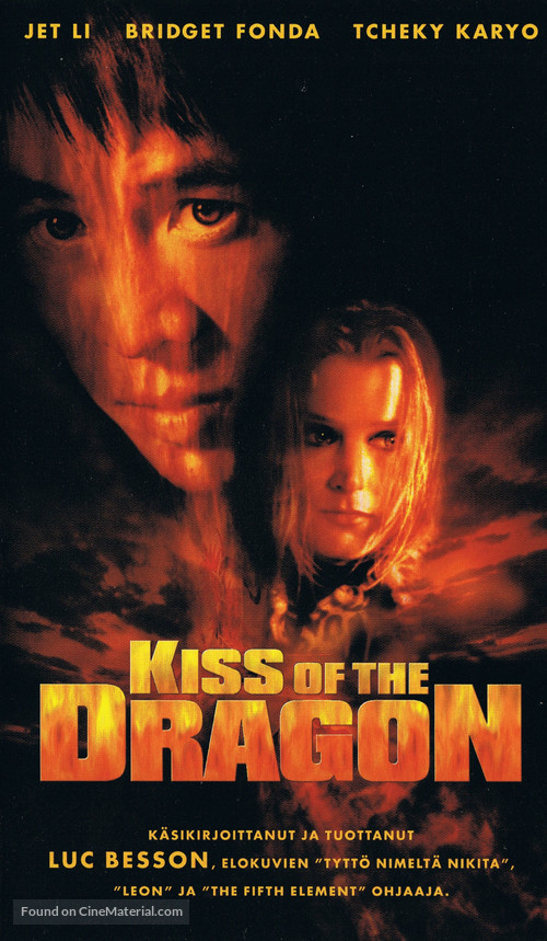 Kiss Of The Dragon - Finnish Movie Cover