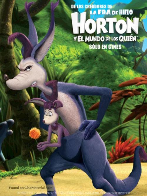 Horton Hears a Who! - Spanish Movie Poster