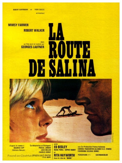Road to Salina - French Movie Poster