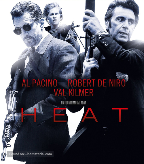 Heat - Austrian Blu-Ray movie cover