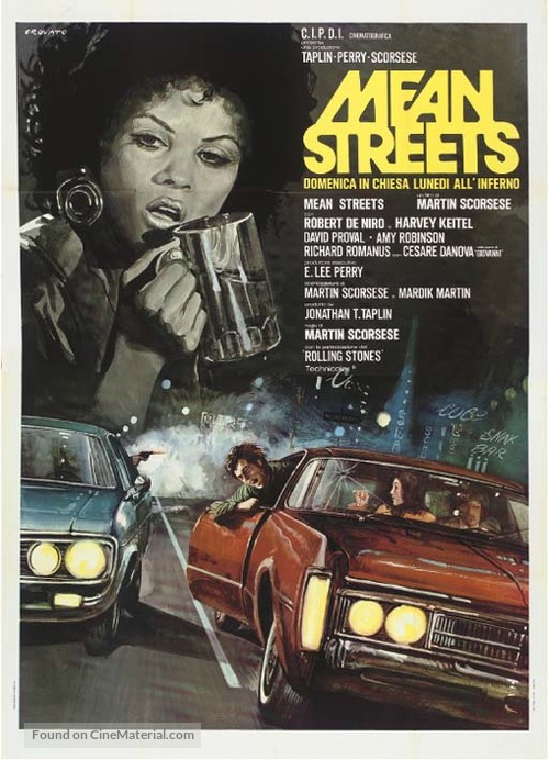 Mean Streets - Italian Movie Poster
