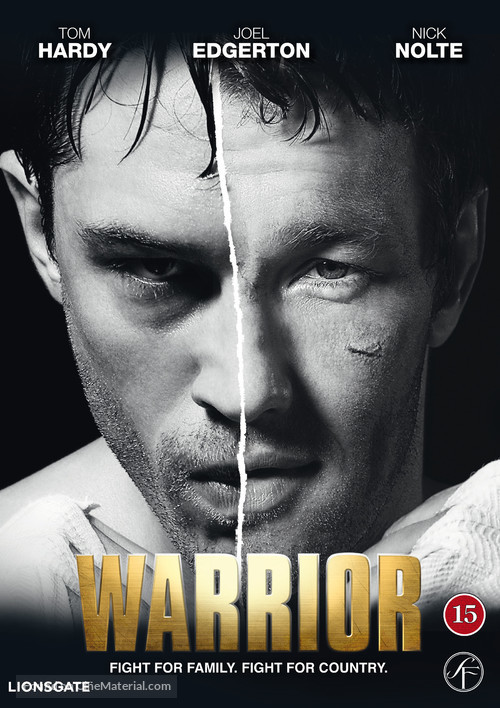 Warrior - Danish DVD movie cover