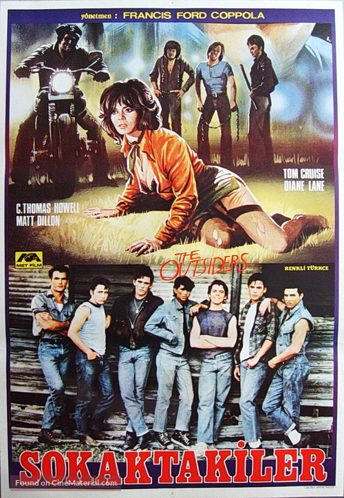 The Outsiders - Turkish Movie Poster