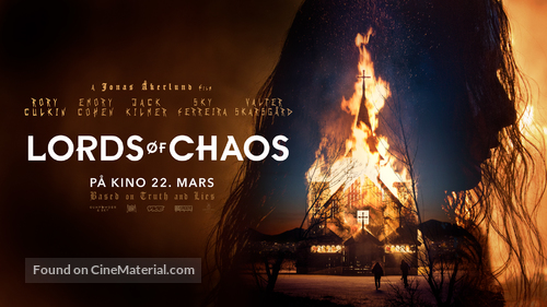 Lords of Chaos - Norwegian Movie Poster