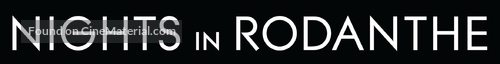 Nights in Rodanthe - Logo