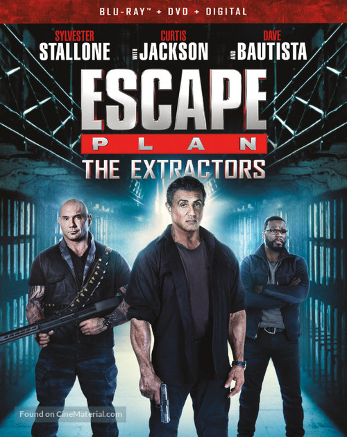 Escape Plan: The Extractors - Blu-Ray movie cover