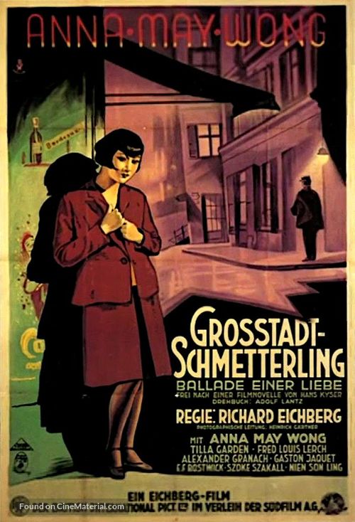 Gro&szlig;stadtschmetterling - German Movie Poster