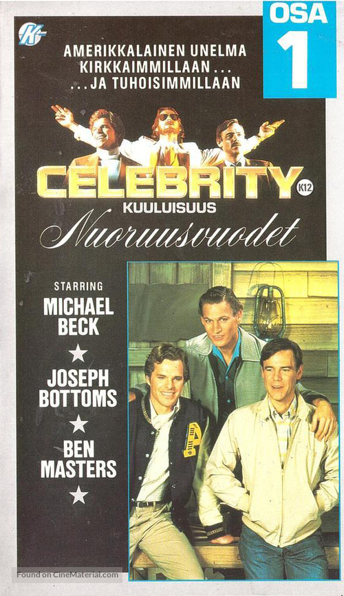 Celebrity - Finnish VHS movie cover