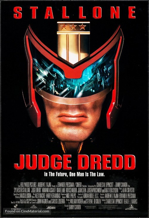 Judge Dredd - Movie Poster
