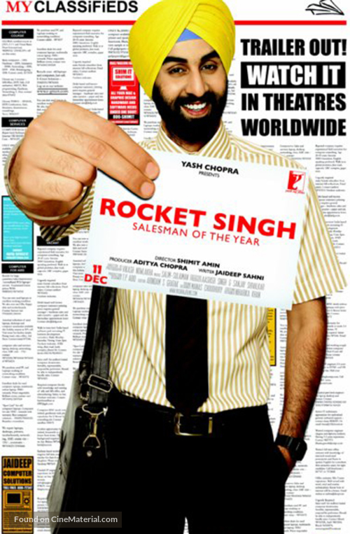 Rocket Singh: Salesman of the Year - Indian Movie Poster