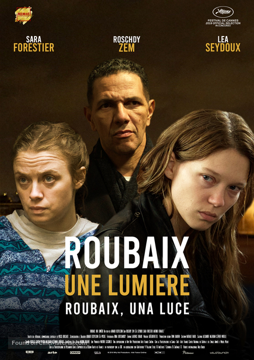 Roubaix, une lumi&egrave;re - Italian Movie Poster