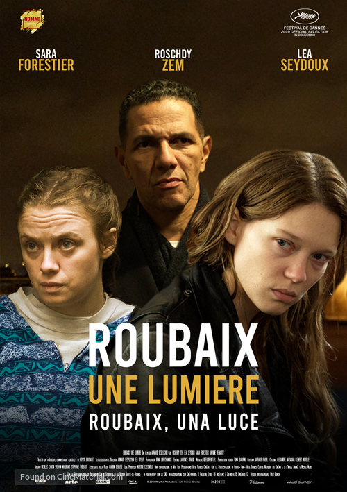 Roubaix, une lumi&egrave;re - Italian Movie Poster