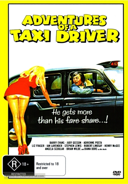 Adventures of a Taxi Driver - Australian DVD movie cover