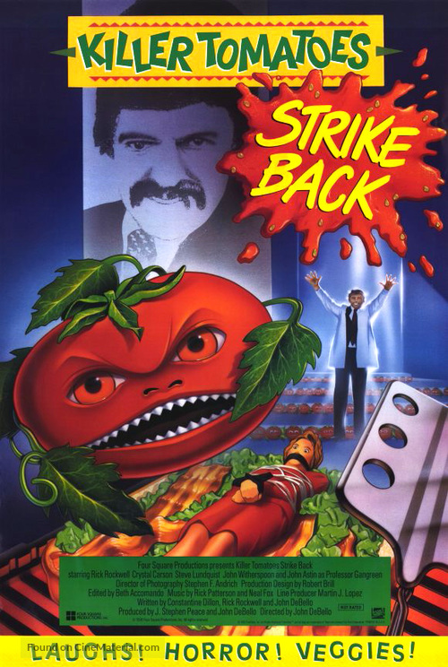 Killer Tomatoes Strike Back! - Movie Poster