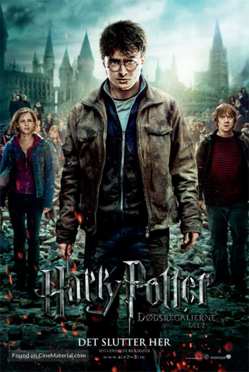 Harry Potter and the Deathly Hallows: Part II - Danish Movie Poster