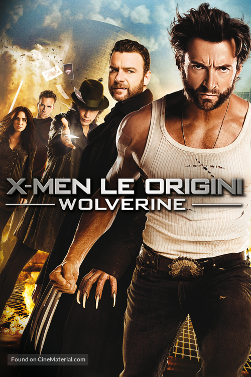 X-Men Origins: Wolverine - Italian DVD movie cover