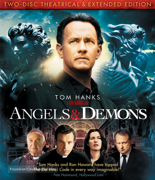 Angels &amp; Demons - Blu-Ray movie cover