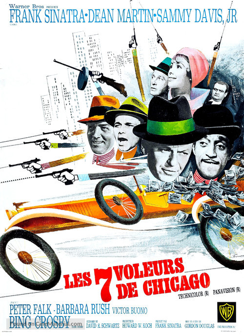 Robin and the 7 Hoods - French Movie Poster