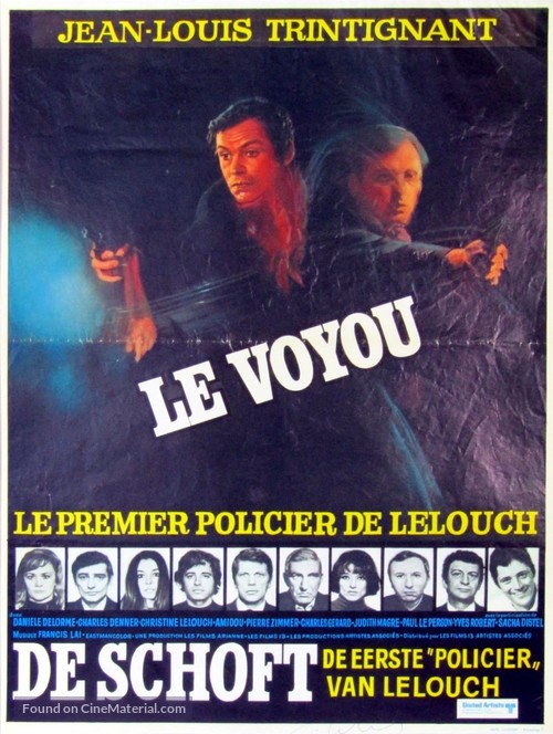 Le voyou - Belgian Movie Poster