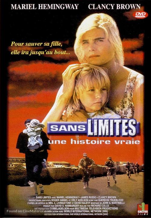 Desperate Rescue: The Cathy Mahone Story - French DVD movie cover