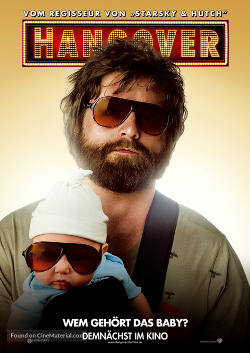 The Hangover - German Movie Poster