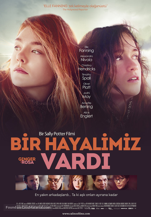 Ginger &amp; Rosa - Turkish Movie Poster