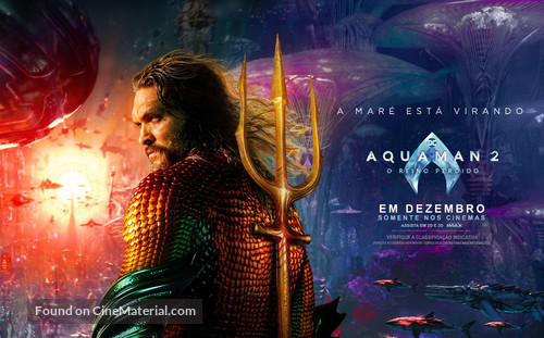 Aquaman and the Lost Kingdom - Brazilian Movie Poster